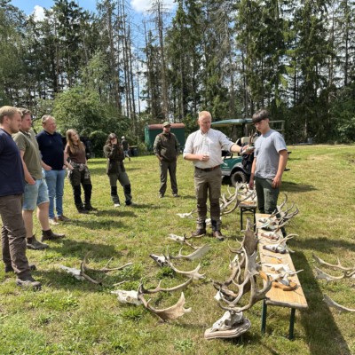 Unterricht direkt im Revier bei der Jagdschule Jagdtalente